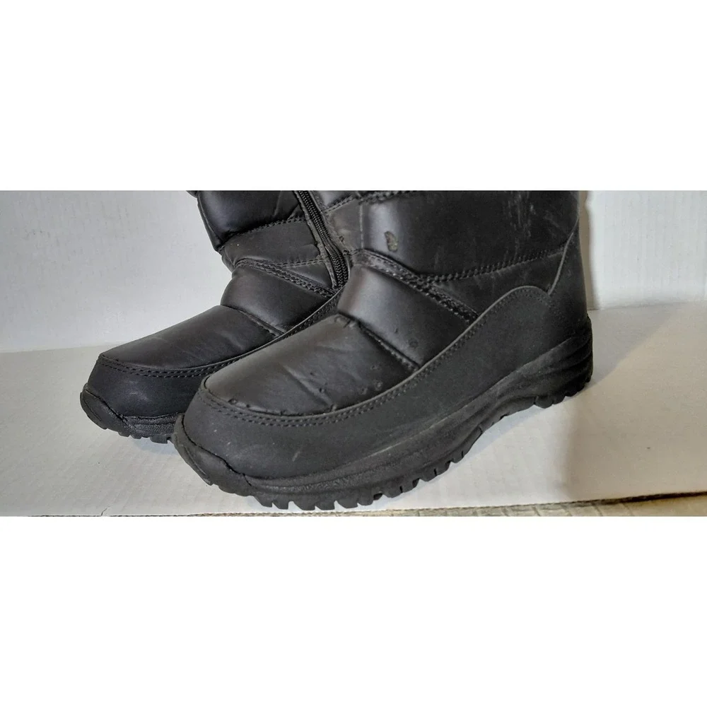 Damage Magellan black Polar Edge insulated snow boots Adult 4M/5W See Pictures